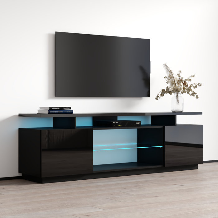Orren Ellis Imkamp TV Stand for TVs up to 80" & Reviews Wayfair Canada